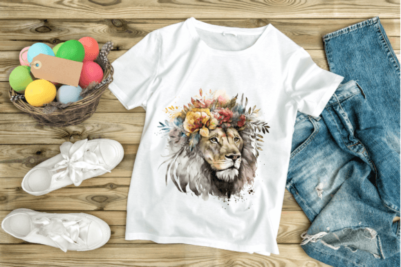 Download Watercolor Lion Illustration Cliparts - Clip Collection