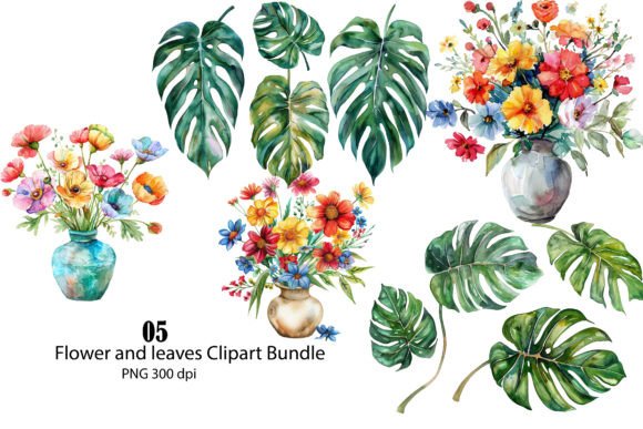 Download Watercolor Tropical Flowers Clipart, PNG - Clip Collection