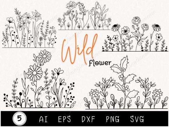 Download Wildflower Bundle Svg Flower Bouquet - Bouquet Collection