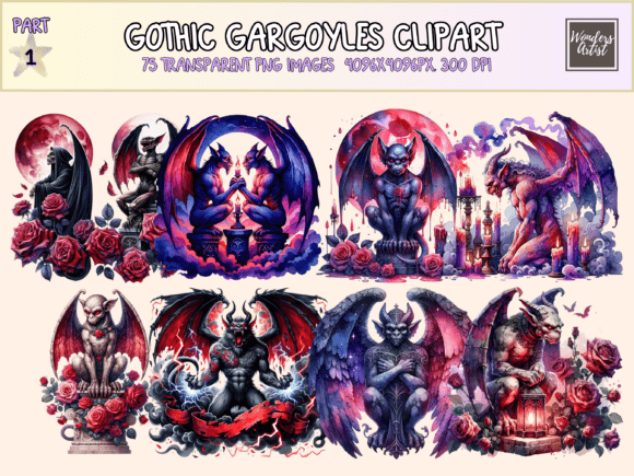 Download Gothic Gargoyles Clipart - Clip Collection