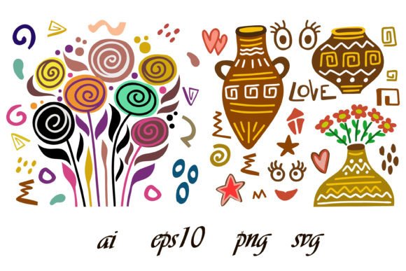 Download 200 Creative Clipart Love Floral Boho - Clip Collection