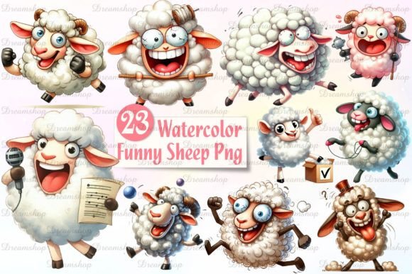 Download Cute Sheep Clipart - Funny Sheep Png - Clip Collection