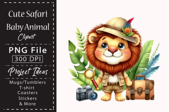 Download Watercolor Safari Animal Clipart - Clip Collection