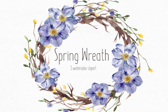 Download Flower Wreath Clipart - Clip Collection