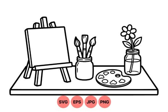 Download Art Supplies Creative Clipart - Clip Collection