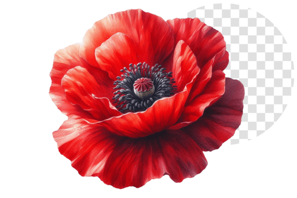 Download Poppify Watercolor Red Poppy Clipart - Clip Collection