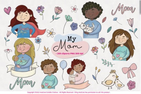 Download My Mom, Mothers Day Clipart - Clip Collection