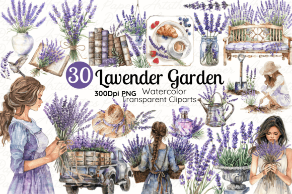 Download Watercolor Lavender Clipart Lavender PNG - Clip Collection