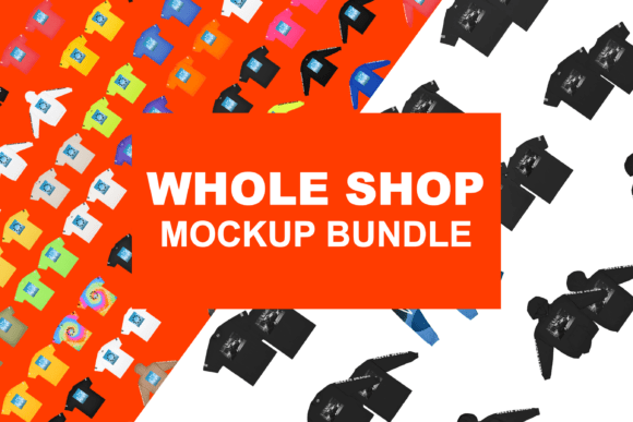 Download Whole Shop Bundle (94&nbsp;Editable Mockups) - Whole shop bundle Collection