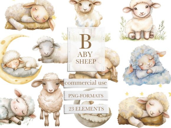 Download Watercolor Sheep Clipart, Lamb Png - Clip Collection