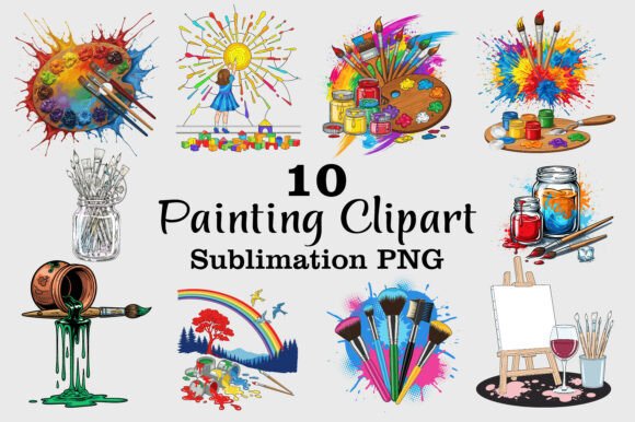 Download Painting Clipart Watercolor Sublimation - Clip Collection