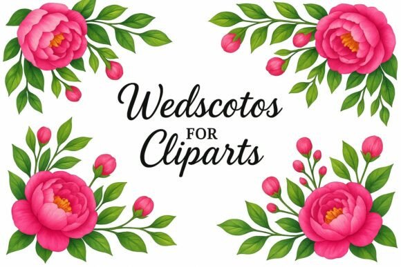 Download Delicate Watercolor Floral Clipart Set - Clip Collection