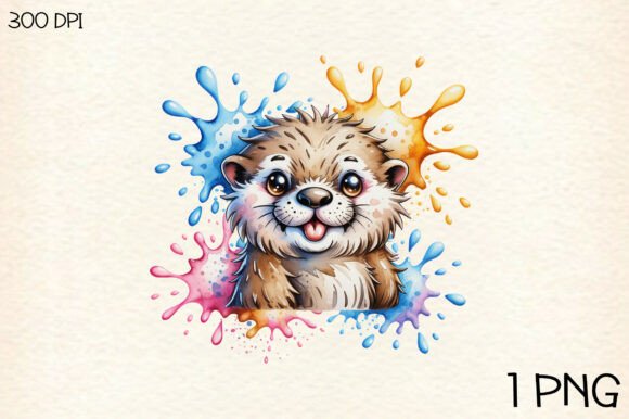 Download Watercolor Funny Cute Animal PNG Clipart - Clip Collection