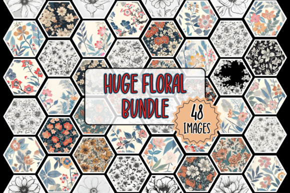 Download Huge Floral Bundle - Floral bundle Collection