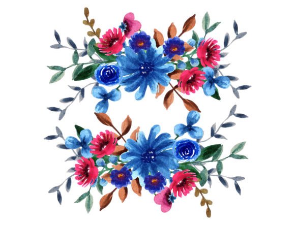 Download Watercolor Wreath PNG | Floral Clipart - Clip Collection