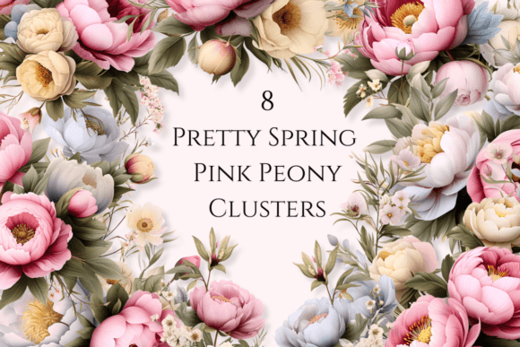 Download Watercolor Flower Clipart - Pink Peony - Clip Collection