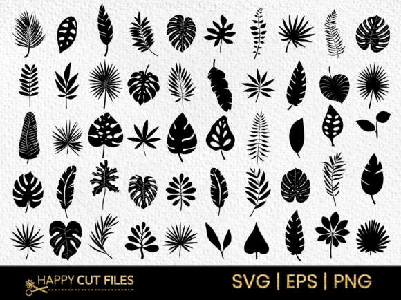 Download Tropical Leave Svg Bundle , Leaf Clipart - Clip Collection